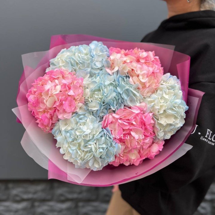 Букет гортензий "Тоника №2" в Ульяновске