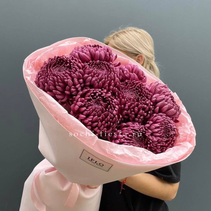 9 хризантем бигуди в Ульяновске