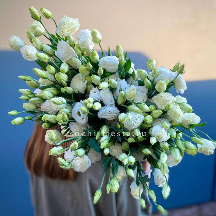 Охапка эустомы в Ульяновске