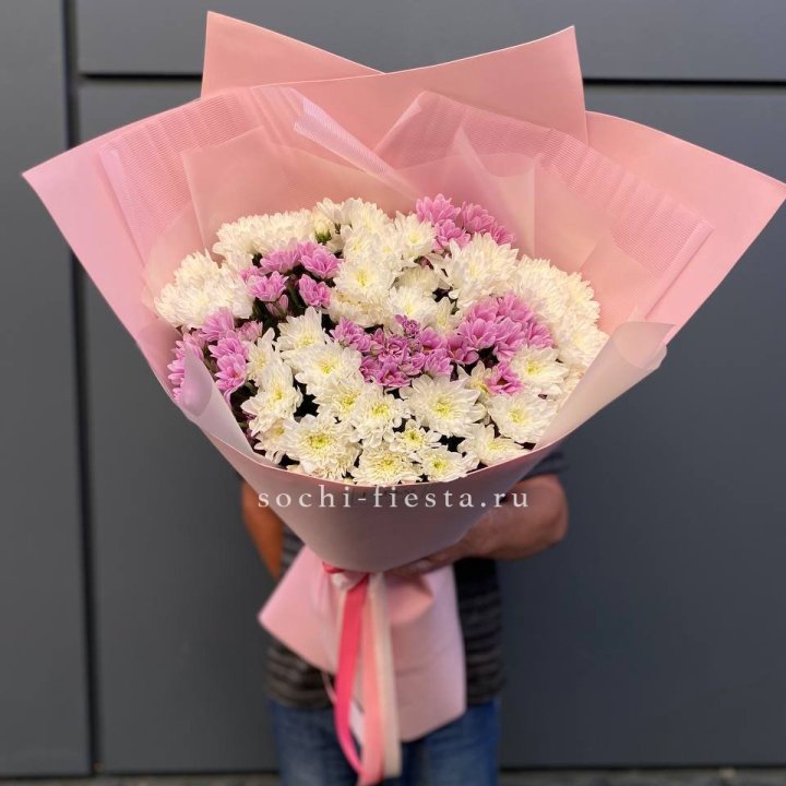  Букет хризантем- гигант  в Ульяновске