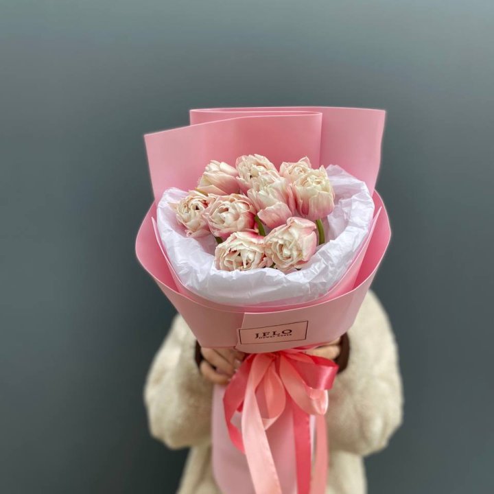 9 нежных тюльпанов в Ульяновске