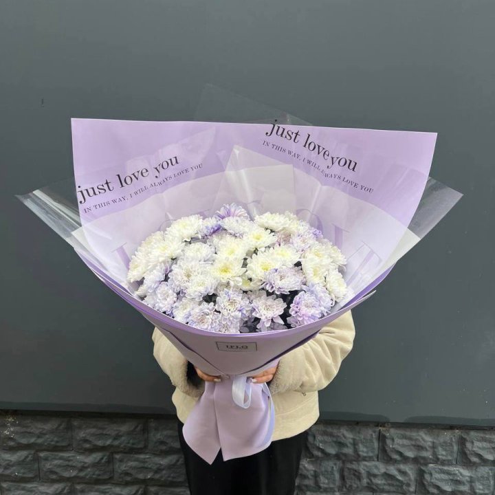 9 воздушных хризантем в Ульяновске