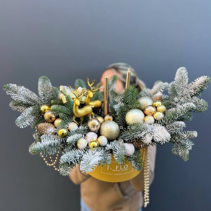 Композиция "Мери крисмас голд" в Ульяновске