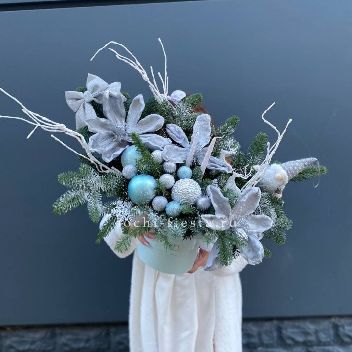 Композиция "Снежный цветок" в Ульяновске