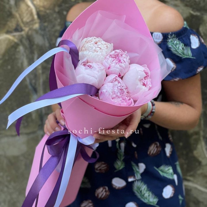 Букет пионов "НАЙ" в Ульяновске