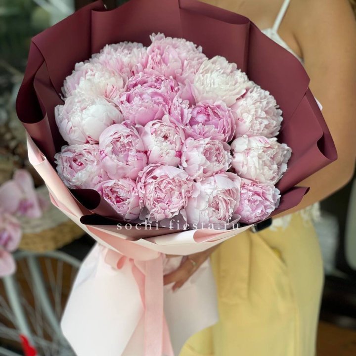 Букет с пионами №5 в Ульяновске