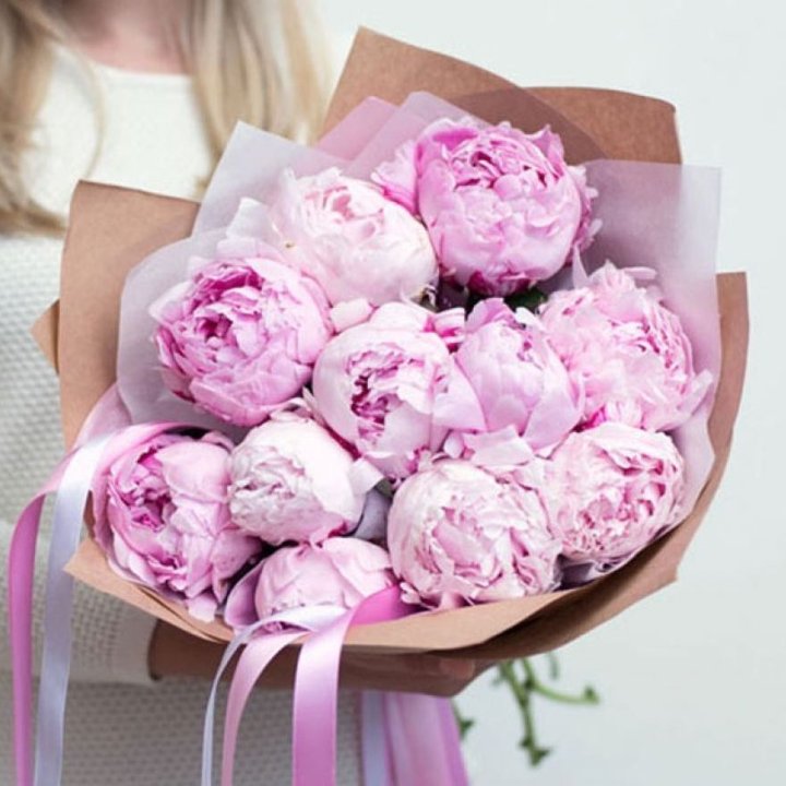 11 нежных пионов в Ульяновске