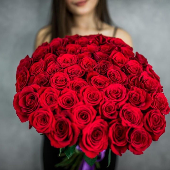 51 красная роза в Ульяновске