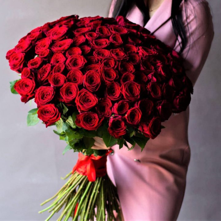 101 высокая роза в Ульяновске