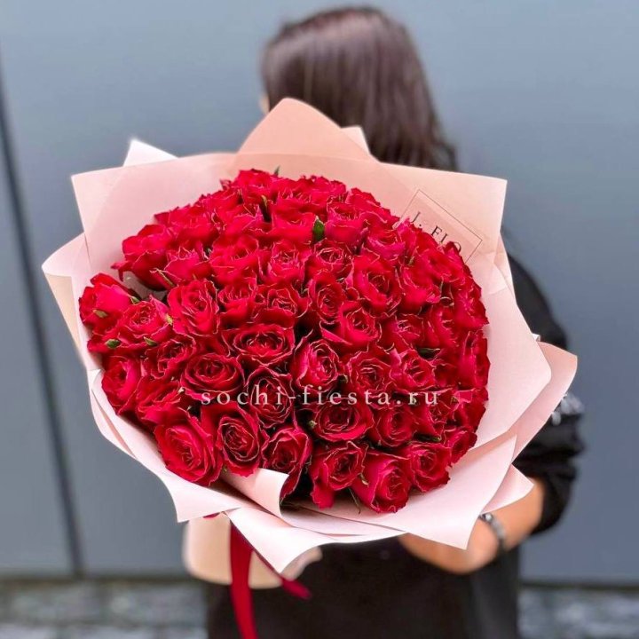 55 кенийских роз в Ульяновске
