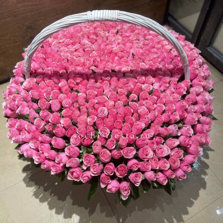 501 розовая роза в Ульяновске