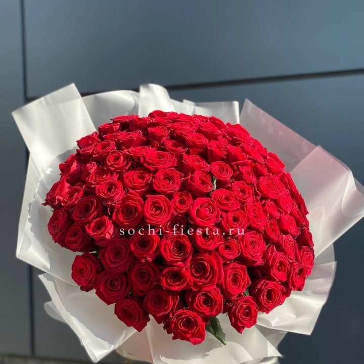 101 высокая роза в Ульяновске