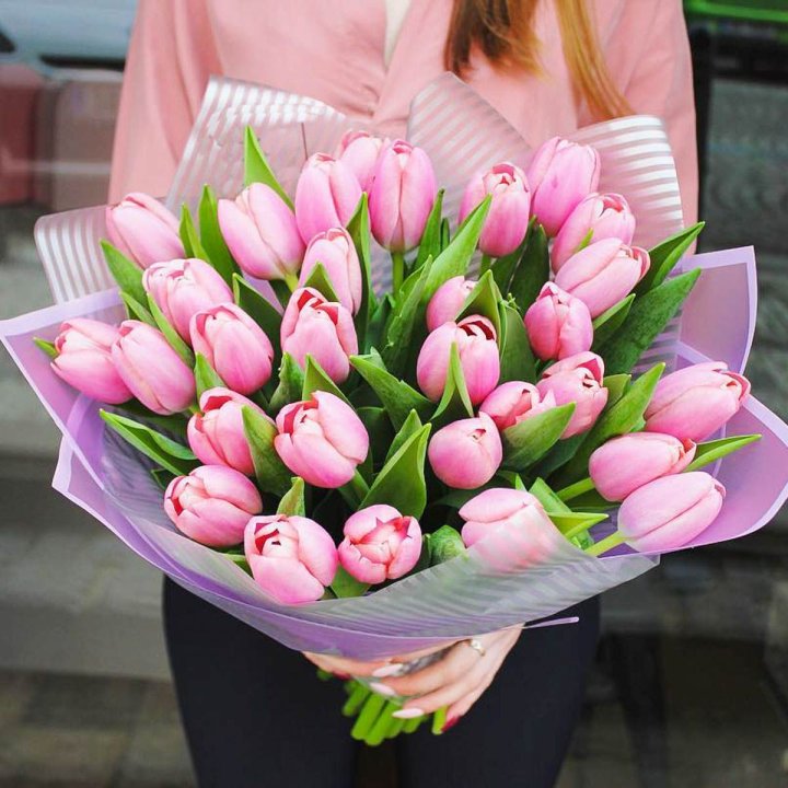 25 тюльпанов "Айс крем" в Ульяновске