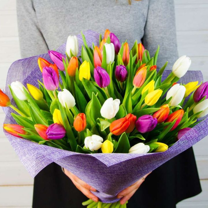 51 тюльпан "Рандом" №2 в Ульяновске