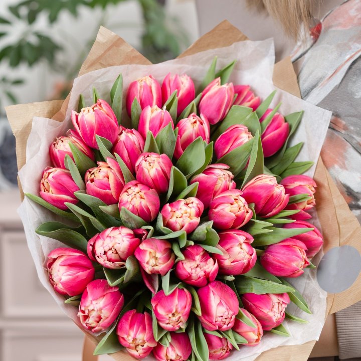 Букет пионовидных тюльпанов в Ульяновске
